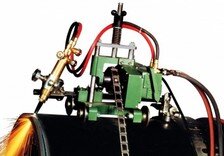 Koike, Auto Picle S, per tubi, manuele, automatico, automatizzato, rotazione, orbitale, taglio, ossiacetilenico, ossigeno, acetilene, portatile, cremagliera