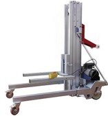 Alp Lift, serie, Large, electric, carrello, elevator, material, sollevatore, materiale, edile, carrellato, manovella, 3, 4, 5, 6, 7, metri, 150, 200, 250, 300, 350, 400, 500, 650, kg, kili, elevatori, pneumatico, condizionatori, condizionamento, forche, stabilizzatrici, a colonna, barre, tubi, idraulici, trasportabile, richiudibile, professionali, officina, cantiere, leggero, pesante