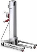 Alp Lift, serie, Medium, carrello, elevator, material, sollevatore, materiale, edile, carrellato, manovella, 3, 4, 5, 6, 7, metri, 150, 200, 250, 300, 350, 400, 500, 650, kg, kili, elevatori, pneumatico, condizionatori, condizionamento, forche, stabilizzatrici, a colonna, barre, tubi, idraulici, trasportabile, richiudibile, professionali, officina, cantiere, leggero, pesante